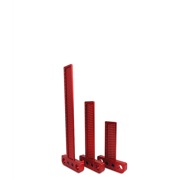 Woodworking scribing ruler, aluminum alloy T-ruler, T-ruler, hole scribing ruler, square ruler, woodworking scribing device