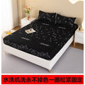 Washed cotton all-inclusive fitted sheet single piece simmons bed cover bed cover mattress protective cover dust cover non-slipbed sheets