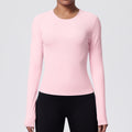 New casual sporty t-shirt - slim fit, quick-dry, breathable yoga top for women - perfect for running, training, and fitness