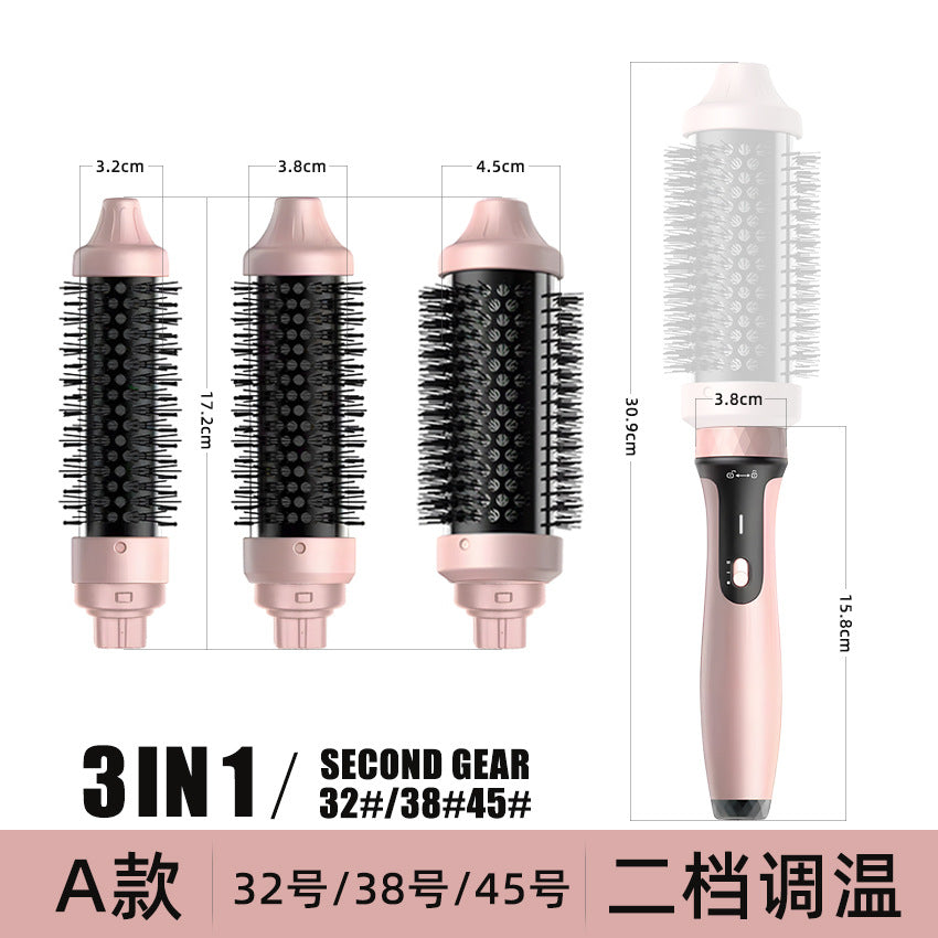 3-in-1 hair changer, curling iron, straight hair comb, multi-functional electric comb, curling iron,  hot-selling electric curling comb.