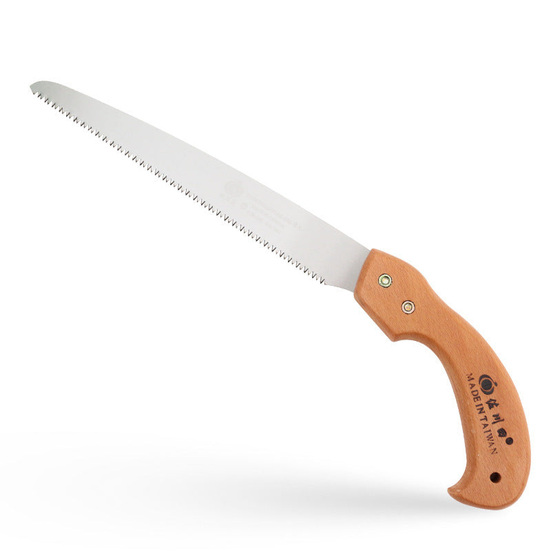 China Taiwan Sukawada 270 wooden handle bend saw garden saw hand saw pruning saw fruit tree saw labor saving 1688 saw