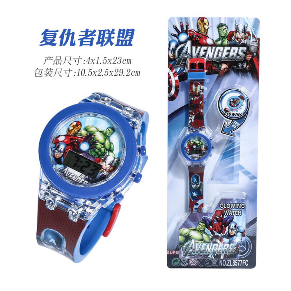 Kids' watch - luminous digital watch - cartoon kuromi & my melody - gift for boys & girls - kindergarten & elementary school
