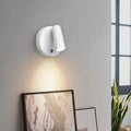 Wiring-free magnetic charging wall lamp usb punch-free three-color dimming ambient light bedside l spotlight ed night light