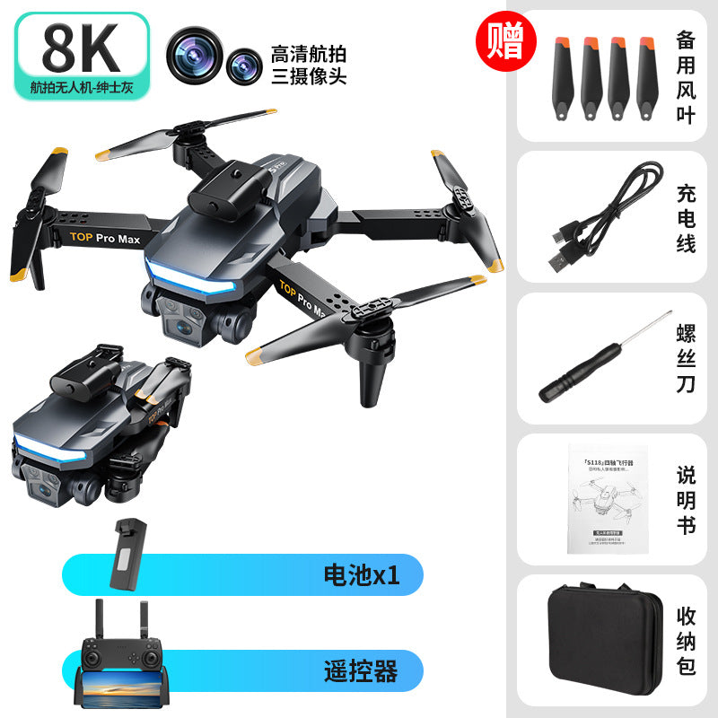 A15 pro drone 8k hd aerial photography long-endurance quadcopter kids' toy remote control aircraft wholesale