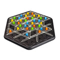 children's geometric chain triangle chess logic thinking training parent-child interactive tabletop game educational toy