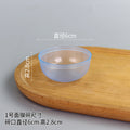 Beauty bowl spa mask mixing tool plastic mask bowl wholesale set - flat rim bowl