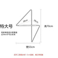 Wall-mounted clothes rack - space-saving corner coat rack for bedroom & home - trendy & practical