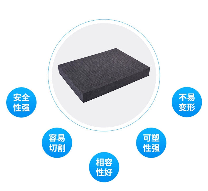 Waterproof storage box, electronic product safety, water proof box, portable protective box, storage box, toolbox can be fixed with inner holder.