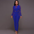 L9831 special offer: no returns or exchanges. please purchase with care. cross-border  fashion women's sexy lace jumpsuit