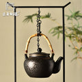 Stove tea kettle suit complete set of cast iron charcoal stove liangyi hook charcoal stove boiling water ceramic for home teapot handle kettle