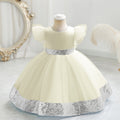 Export ready-made tulle sequinkids dress princess dress baby girl christmas dress baby dress