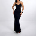 women's summer new arrivals: european and american cross-border fashion - sexy solid color lace bodycon dress
