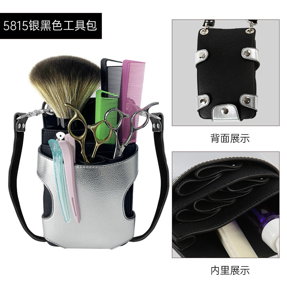 Hair Kit Hair Salon Hair Stylist Toolbox Portable Haircut Bag Storage Bag Large Capacity Barber Shop Scissor Bag