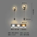 Bedside wall lamp bedside lamp scandinavian light luxury style scandinavian simple modern style popular wall lamp corridor lamp