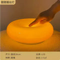 Bedside night light table lamp accessible luxuryclassy creative decorative table lamp atmosphere glass table lamp donut table lamp