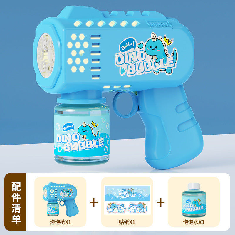 【customizable】wholesale automatic bubble gun - trending bubble wand - handheld electric bubble machine toy (leak-proof)