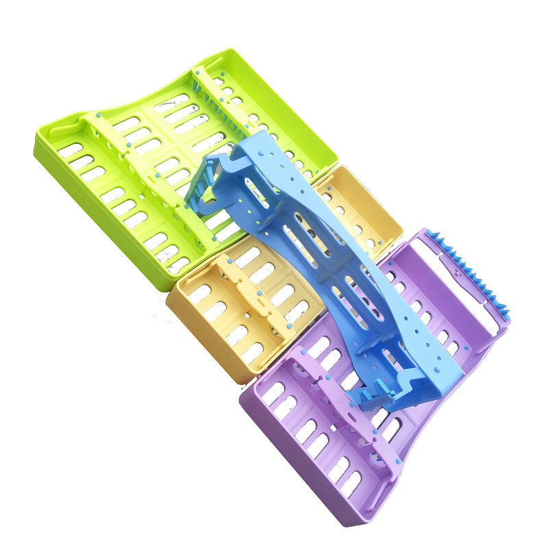 Dental plastic disinfection rack, implant tool probe, tooth quite disinfection box, cassette plastic, disinfection management of various instruments