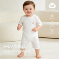 Baby pajamassummer thin breathingkids home clothes summer boys and girls three-quarter sleeves air conditioning clothes separatessuit