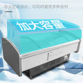 Spicy hotpot ordering cabinet, transparent glass refrigerated display cabinet, commercial cold dishes, seafood and barbecue freezer, side dish cabinet