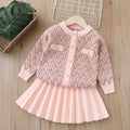 Kids' sweater set -  autumn new collection: stylish princess dress for baby girls, autumn girls' clothing set