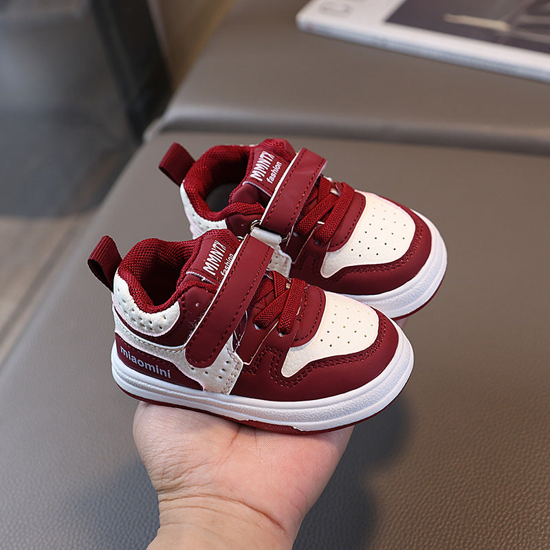 Spring autumnon-slip breathable 0-6 years old children's shoes for boys and girls sneakers sports shoes infant toddler shoes soft bottom