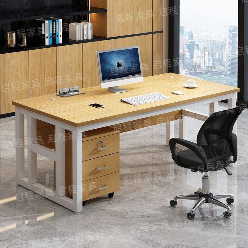 Computer desk desktop casual modern boss desk office desk staff slot desk for home desk practical desk