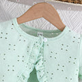 summer toddler sundress + solid color cardigan fashionable sweetheart baby 2-piece set - european & american cross-border direct from manufacturer