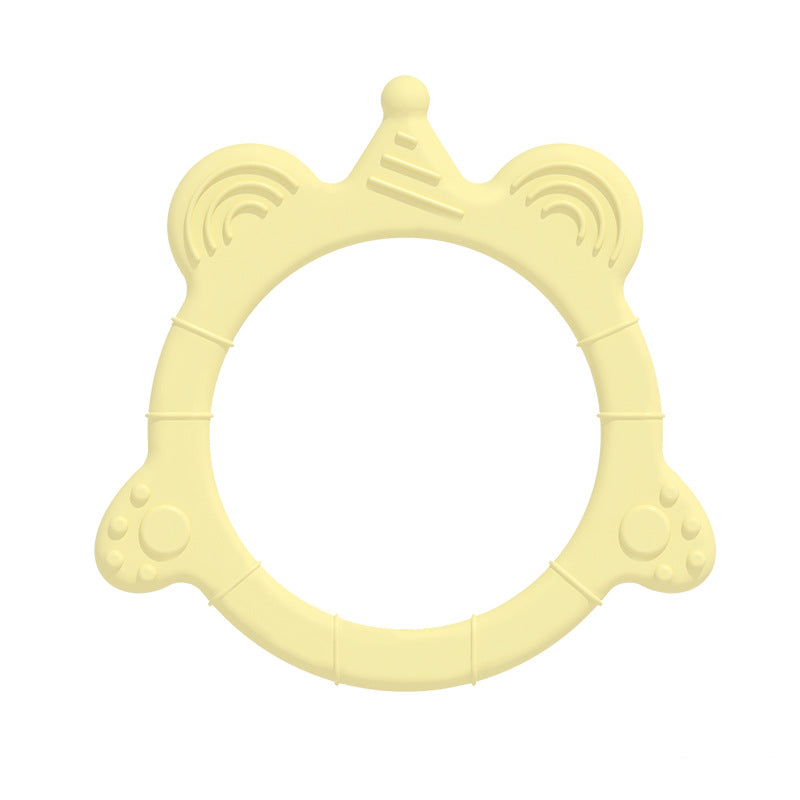 Cross-border new baby biting glue food grade silicone molar stick baby biting music anti-eating hand biting glue silicone toothpaste