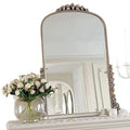French iron art retro carved dressing table mirror model room for home wall-mounted bathroom mirror fashion full-length dressing mirror