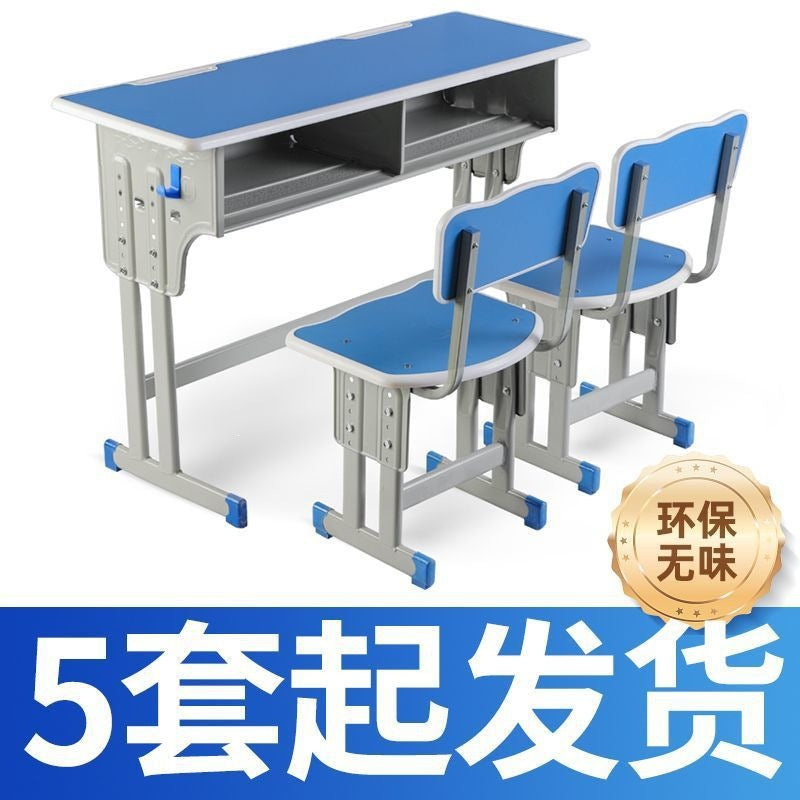 Wholesale school desks and chairs - heavy-duty, reinforced models for campuses. single student study desks and tutoring class desk sets - direct from the manufacturer