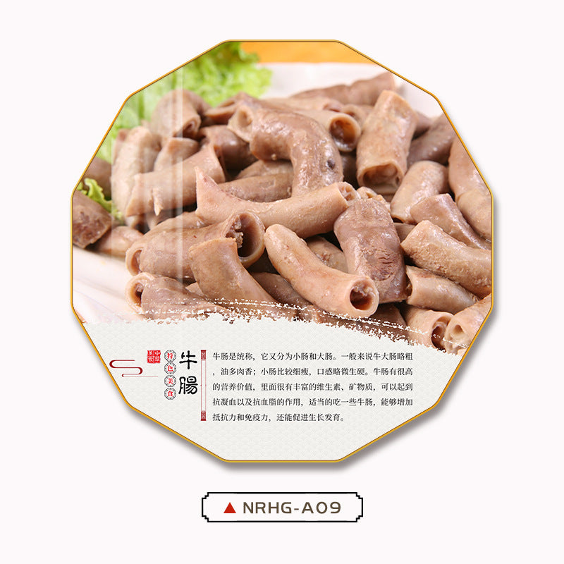 Chaoshan Beef Hot Pot Restaurant Decorative Painting Featured Restaurant Promotional Poster Wall Painting Hotel Food Stall Box Painting