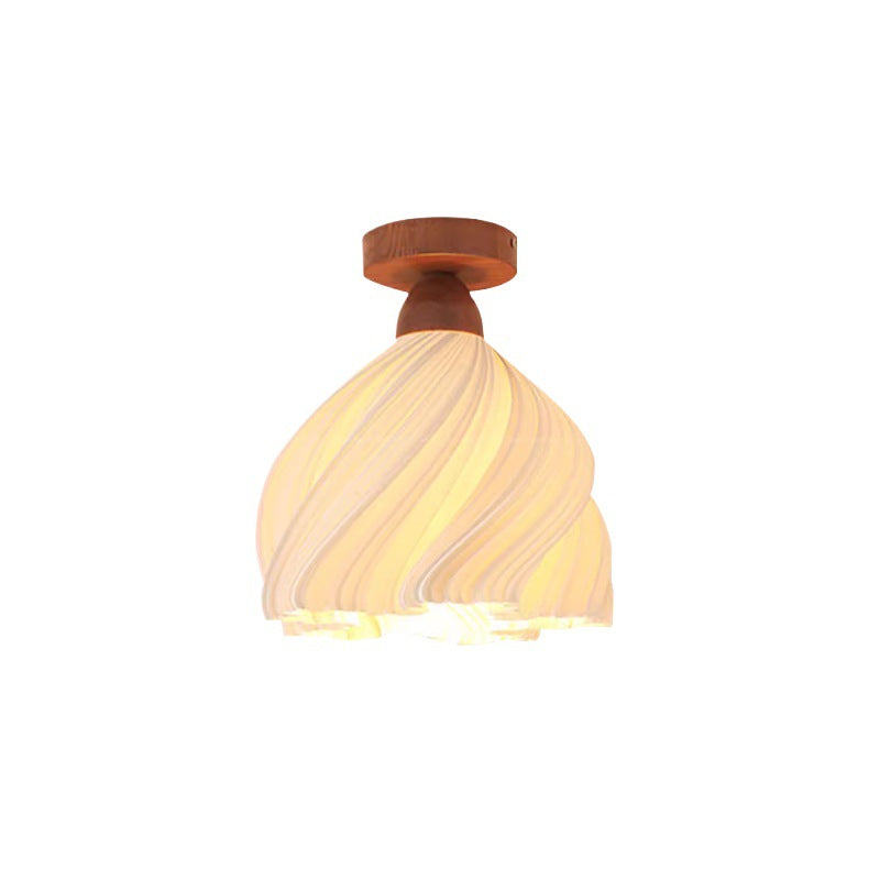 Walnut French cream B & B entrance entrance corridor aisle light eye protection balcony ceiling light medieval romantic light