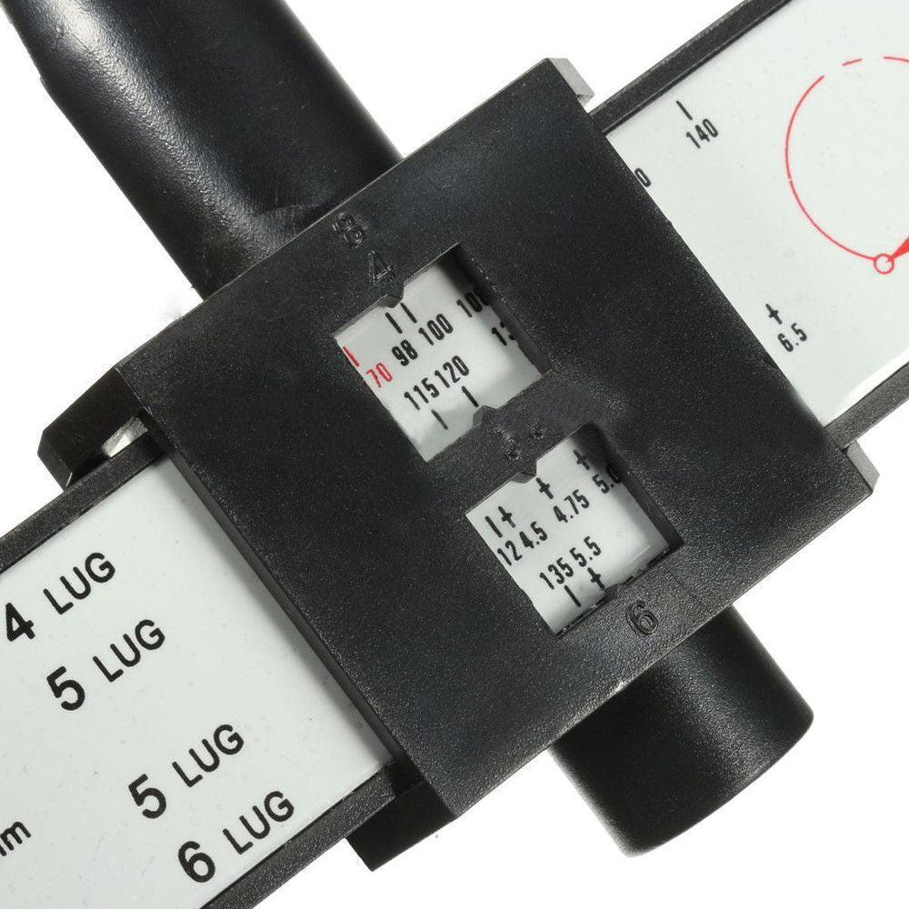 PCD caliper 8LUG wheel hub spacing measuring tool, hub ruler, modified hole spacing caliper, hole spacing measurement