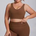 Amazon new plus size sports bra - women's sexy backless barely-there sports bra - night running shockproof yoga bra
