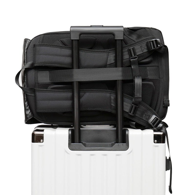 Cross-border men's backpack fashion casual women's backpack high sense travel backpack business waterproof computer bag