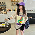Girls' fashion set - summer  new trendy kids' casual summer outfit - korean style girl's short-sleeve two-piece set - stylish & chic