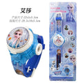 Tiktok live anime flip projector watch - avengers spider-man retractable electronic watch - kids' toy gift