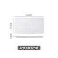 12inch flat plate-rectangular plate