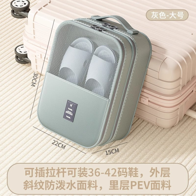 Customized travel shoes storage bag, suitcase, business trip travel portable shoe box, shoe cover, slippers, shoe bag storage bag
