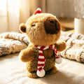 Who knows? the capybara that can sing, dance and learn to speak is too cute. the soft fufu capybara doll is full of healing feeling