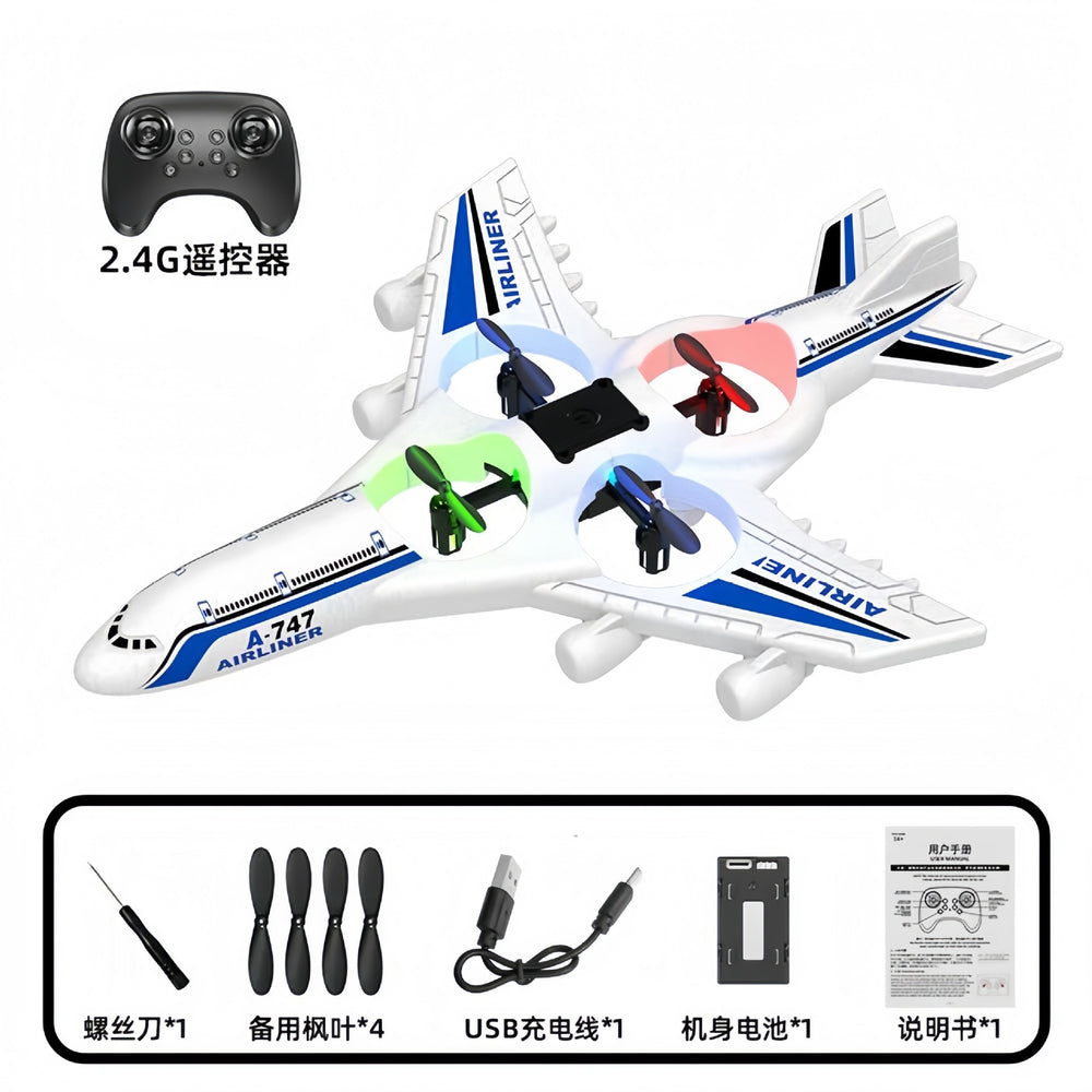 new remote control airplane fighter model glider foam drone kids boy toy airplane
