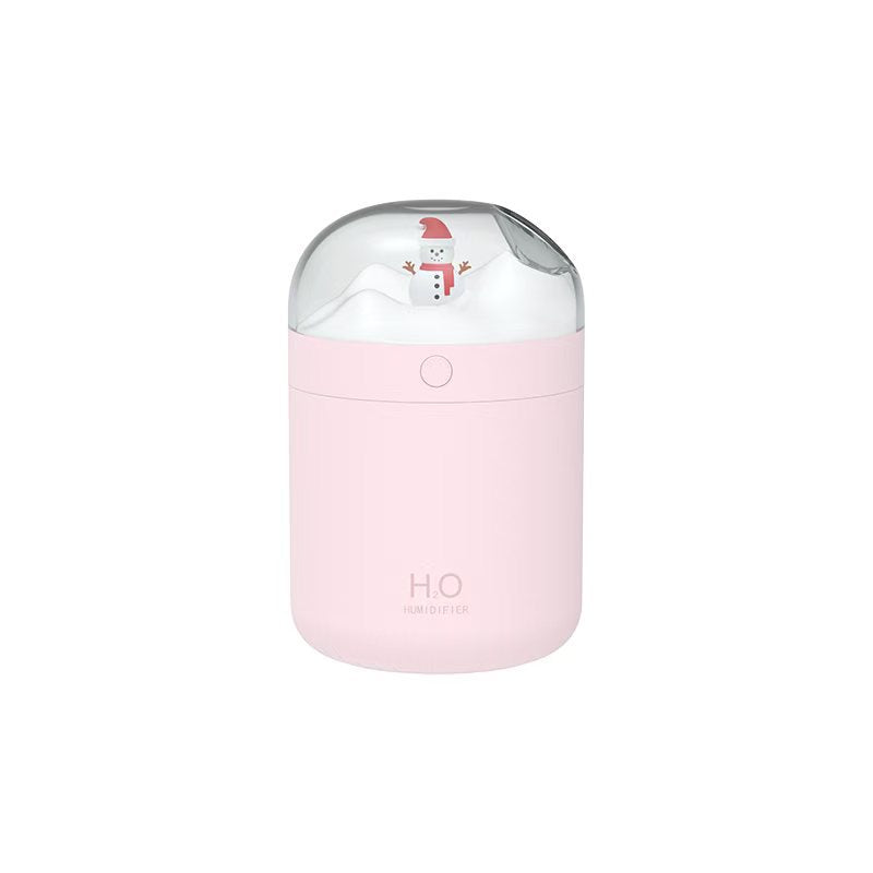 new snowman humidifier, usb powered desktop quiet high mist output hydration air humidifier - wholesale