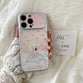 Star blonde girl smart compatible apple iphone 17 case, drop-proof full coverage iphone 16 sticker style soft case