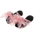 2024 spring/summer casual flat daisy bow sandals women's slippers wholesale - plus size sandals for export