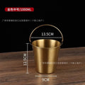 304 stainless steel popcorn bucket, chicken golden bucket, fried stall, tiger head bucket, ice bucket, stainless steel