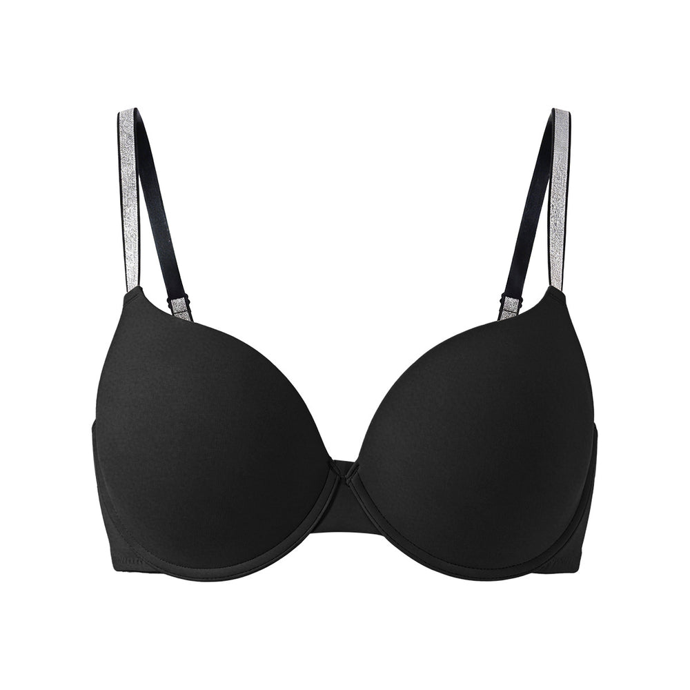 popular glossy fashion women's bra, big breasts, small push-up support, underwire adjustable women's intimates