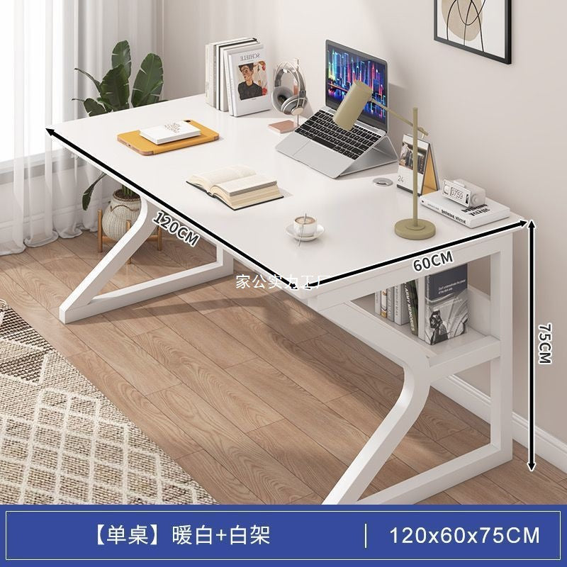 Computer desk Desktop Home e-sports table and chair Bedroom Simple table Workbench Desk Student study table Desk