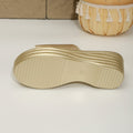Women's export shoes, sizing discrepancy of 0.67, heel height 7cm, weight 334 grams. sizes 36-43 available for bulk purchase. polyurethane platform wedge sandals