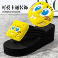 Flip-flopssummer women's trendy beach slippers casual style outwearabrasion resistantnon-slip sandals ins sports trendy brand