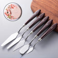 5-piece chocolate scraper, small spatula, cake decorating, smoothing, spatula, color mixing, baking tool set